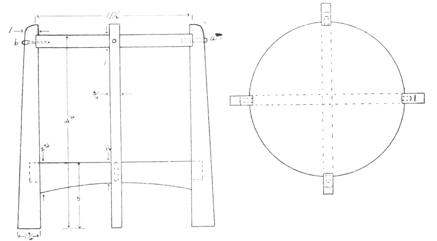 (Plant Stand Plan)