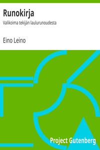 Runokirja, Eino Leino