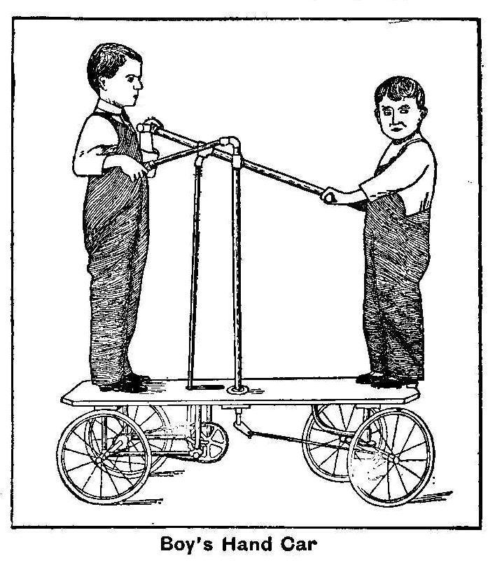 Boy's Hand Car 