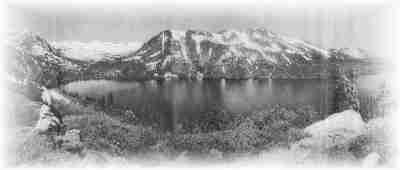 'Panorama from South End Fallen Leaf Lake