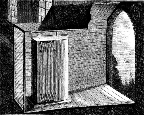  FIG. 3.—ÆOLIAN HARP IN THE OLD CASTLE OF BADEN BADEN.