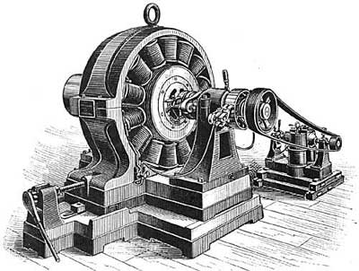 FIG. 239.—A modern electrical machine.