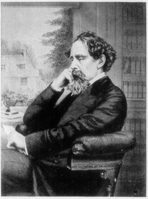 Portrait of Charles Dickens