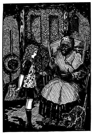 Yo's the spittin' image of yo' ma, honey," said Aunt
Esmerelda