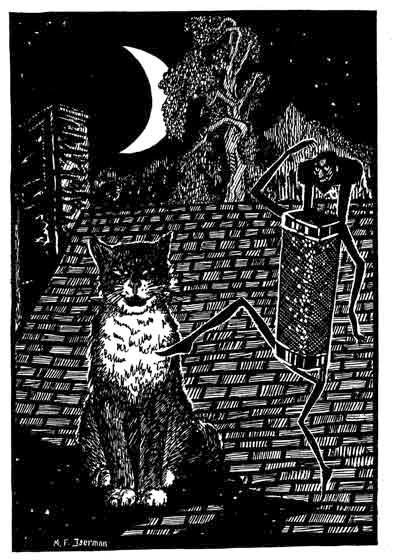 Grater danced outrageously, leaping and spinning in the
moonlight