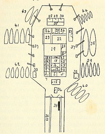 Fig. 17.—The central pier of a typical anti-submarine naval base.