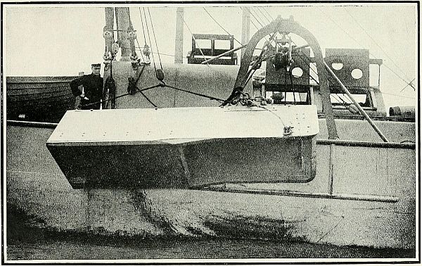 Minesweeping Gear on a Trawler