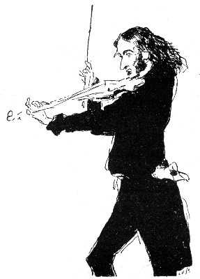 PAGANINI.

By Sir Edwin Landseer.