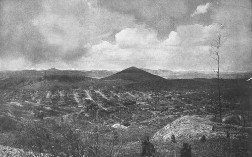 The town of Cripple Creek, Colorado, which has grown up
like magic since 1891, covers the richest gold and silver mines in the
world