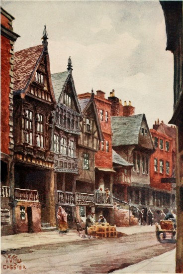 CHESTER

BISHOP LLOYD'S PALACE AND WATERGATE STREET