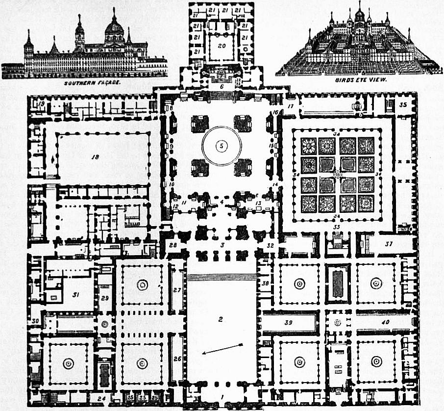 Эскориал план дворца - 91 фото