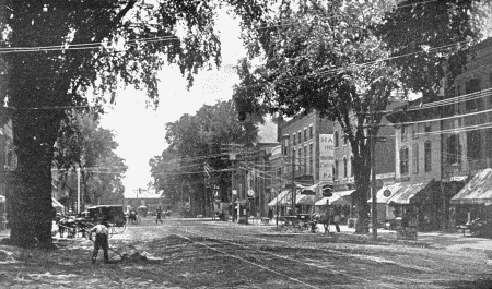 VIEW IN SCHENECTADY, NEW YORK.