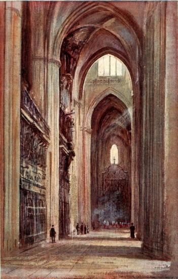 SEVILLE—INTERIOR OF THE CATHEDRAL