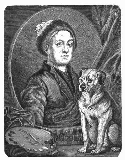 William Hogarth and his Dog Trump. By HOGARTH.

In the National Gallery.