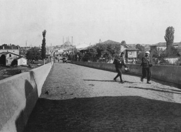 Adrianople: View looking across the Great Bridge