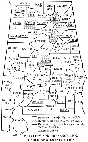 ELECTION FOR GOVERNOR 1902, UNDER NEW CONSTITUTION