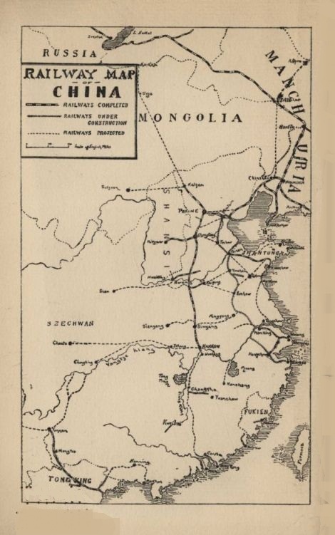 Railway Map of China