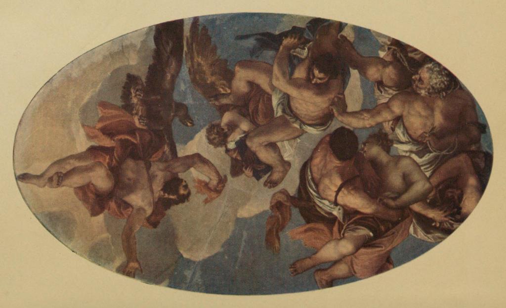 PLATE I.—JUPITER DESTROYING THE VICES