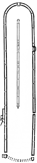 Fig. 279.—Plan of the Circus of Romulus.