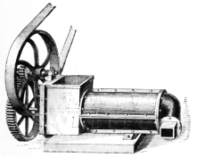 Fig. 22.—Horizontal Pug-Mill, in use at Union Porcelain
Works, Greenpoint.
