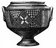 Fig. 148.—Phœnician Vase, from Dali, with
Phœnician Inscription. (Cesnola Coll., N. Y. Metropolitan Museum.)