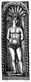 Fig. 209.—S. Sebastian, by Giorgio. (South Kensington
Museum.)