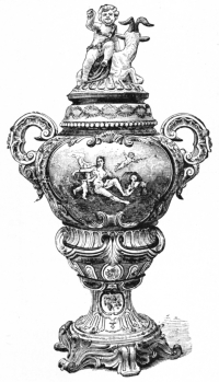 Fig. 261.—Old Sèvres Pate Tendre. (August Belmont
Coll.)