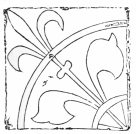 Fig. 317.—Old Tile from Milton Abbey. (Boston Household
Art Rooms.)