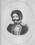 Juan Facundo Quiroga

Civilización y barbarie Lithograph by P. Cadot