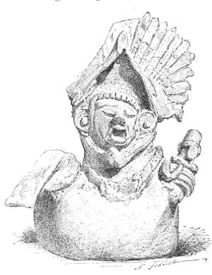 CARICATURE OF TECUHTLI-KNIGHT