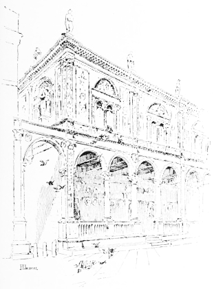 PALAZZO DEL CONSIGLIO. ARCHITECT FRA GIACONDO.