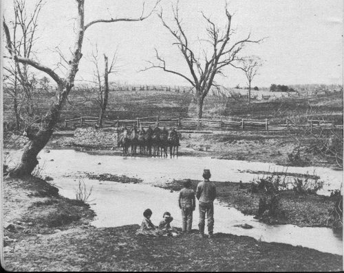 Sudley Springs Ford, Catharpin Run. Wartime photograph. Courtesy Library of Congress.