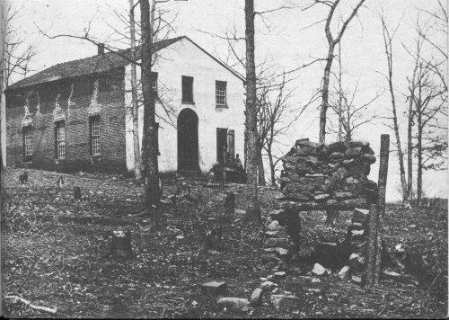 Wartime photograph of the Sudley Church. Courtesy Library of Congress.