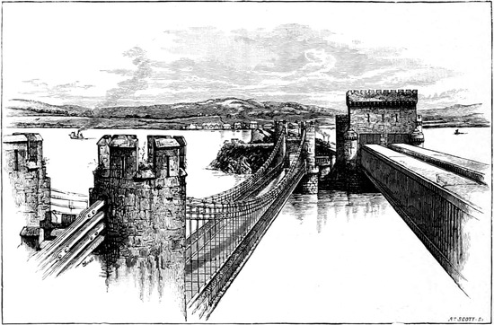 The Bridge, from Conway Castle