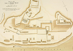 Plan of the Ruins of Menché Tinamit