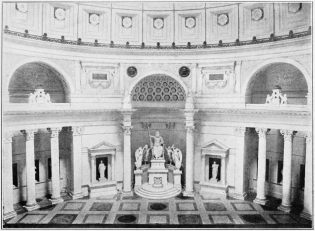 RESTORED MODEL OF PANTHEON, METROPOLITAN MUSEUM OF ART,
NEW YORK.