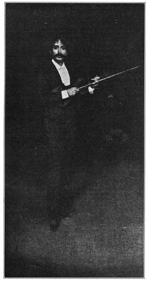 ARRANGEMENT IN BLACK: SENOR PABLO SARASATE