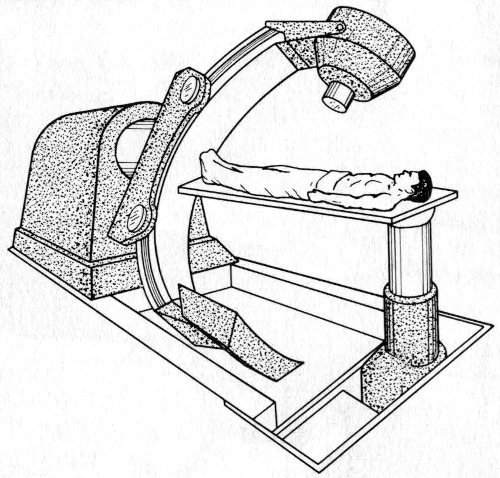 Diagram of teletherapy unit