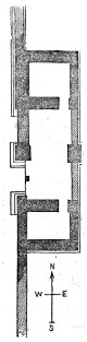 Ground Plan of Gateway, Housesteads