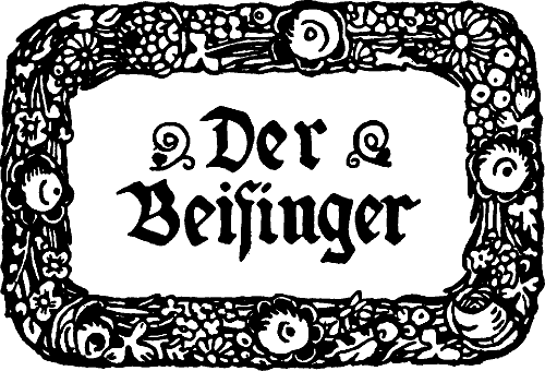 Der Beifinger