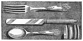 child's silverware set