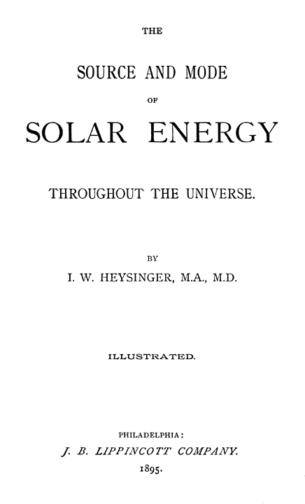 Original Title Page.