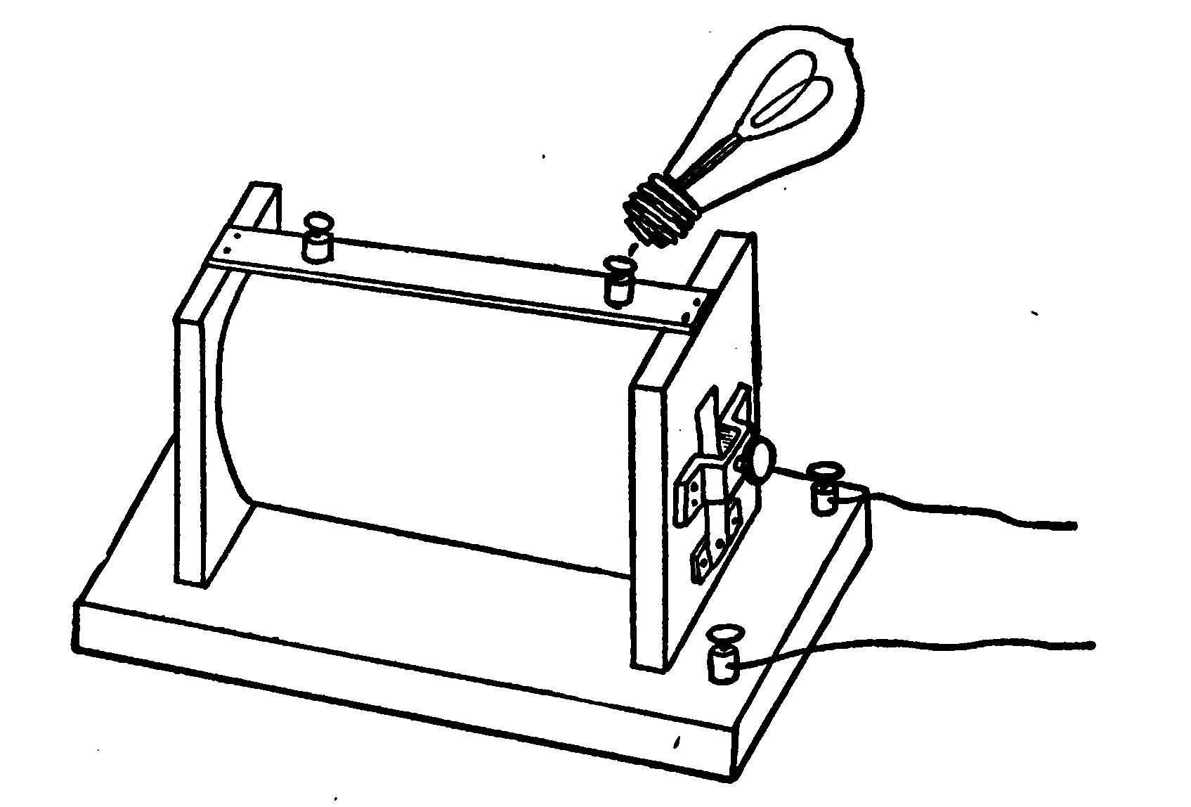 Fig. 169.—The Bulb will emit a Peculiar Greenish Light.