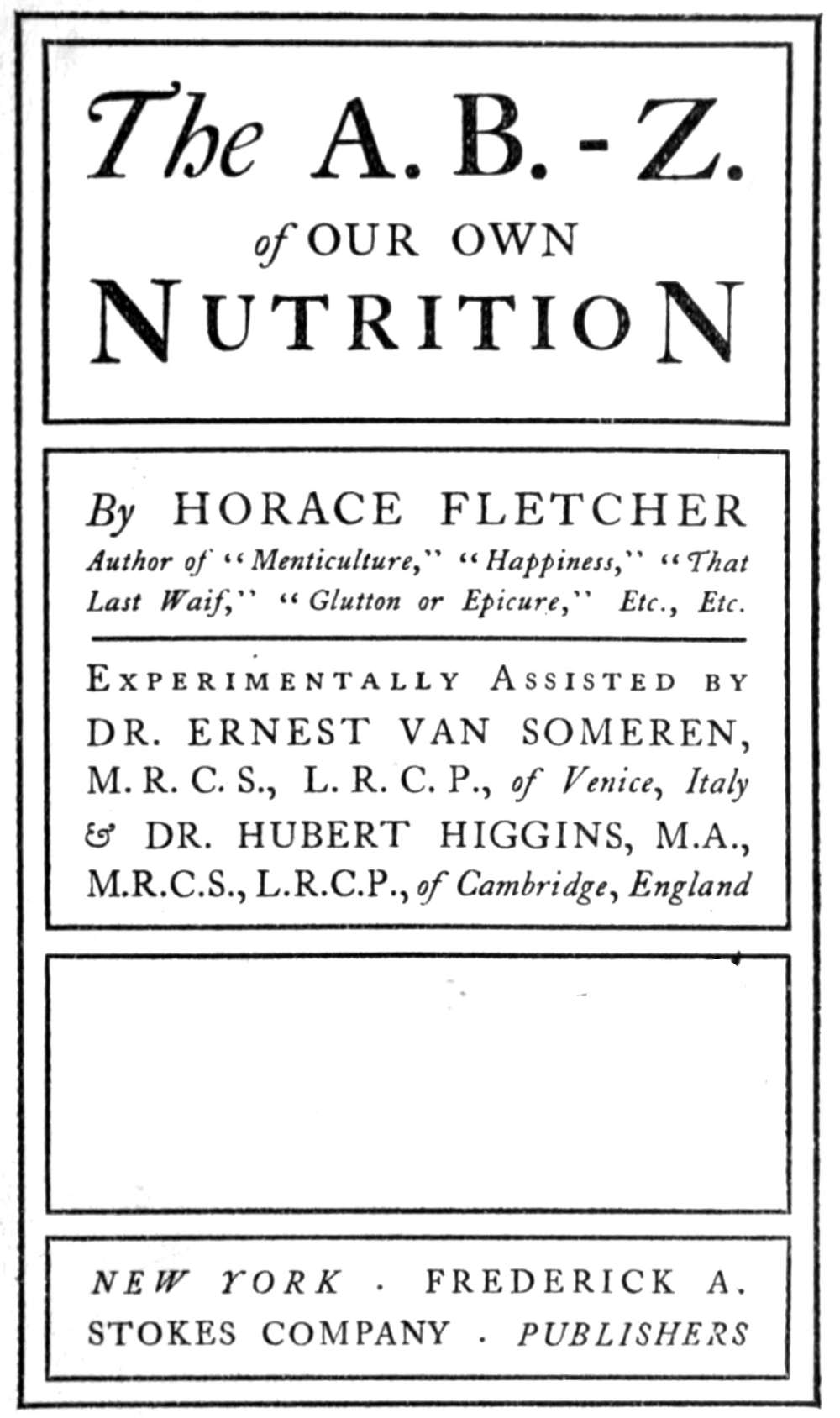 Title page