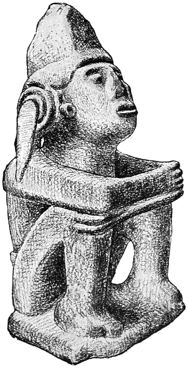 STONE FIGURE OF MACUILXOCHITL.