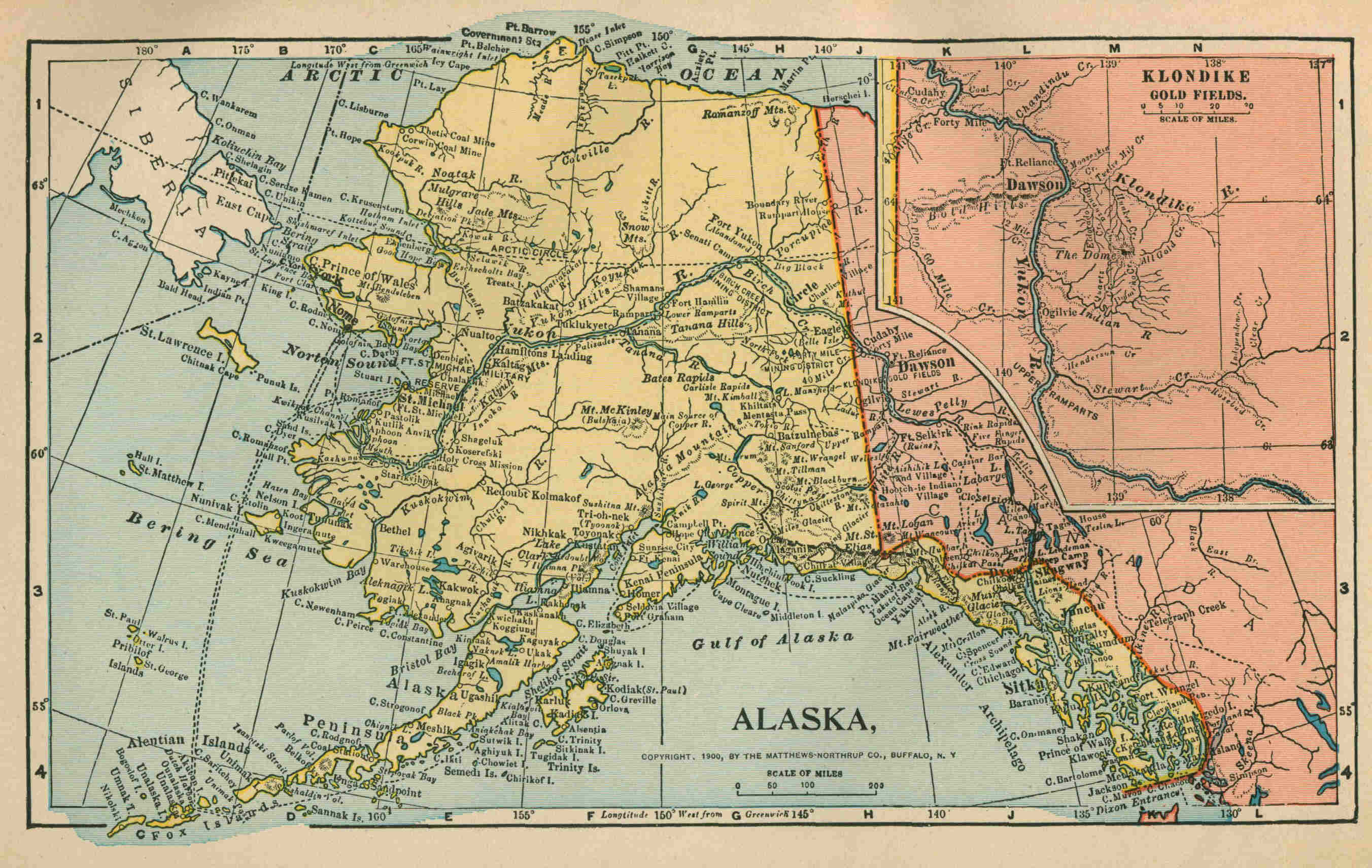 Map of Alaska