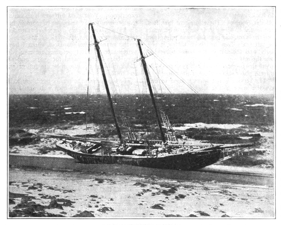 A RUM RUNNER ASHORE