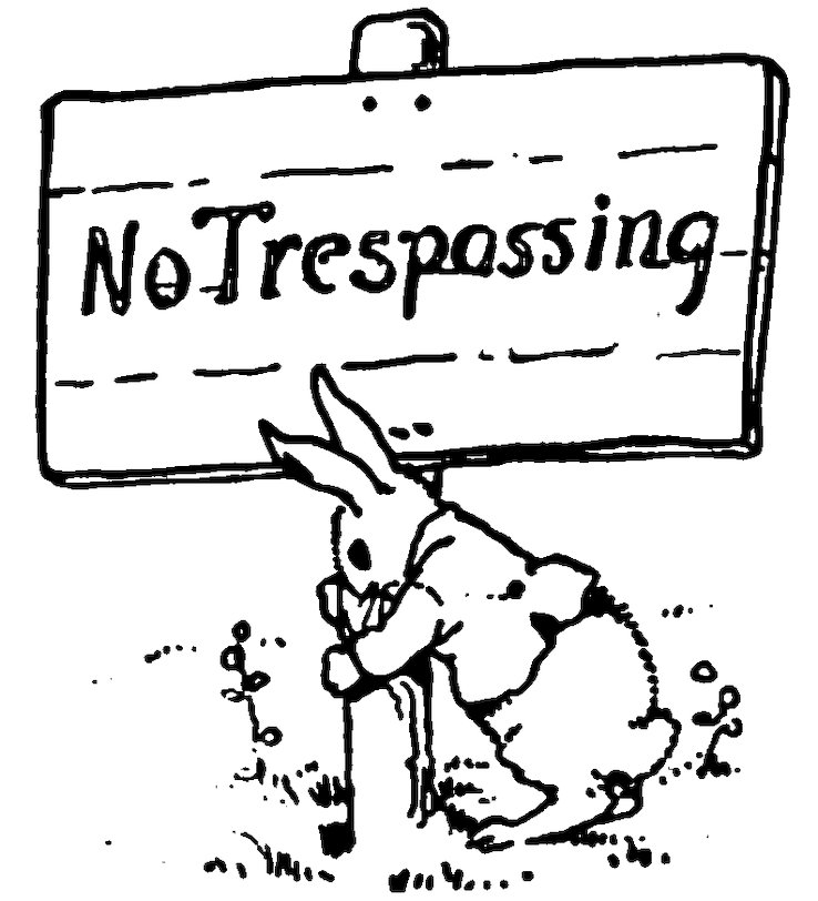 No Trespassing