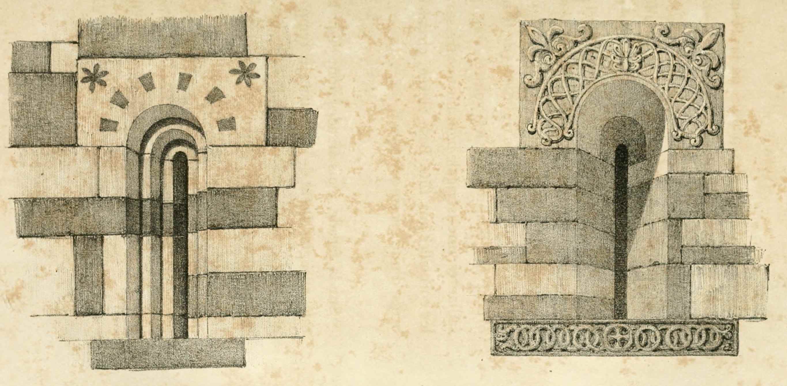 Fenêtre de l’Eglise de Sᵗ. Michel

Page 127.


